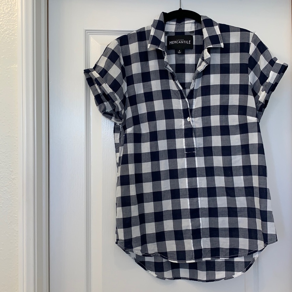 J.CREW- Collared blouse